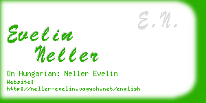 evelin neller business card